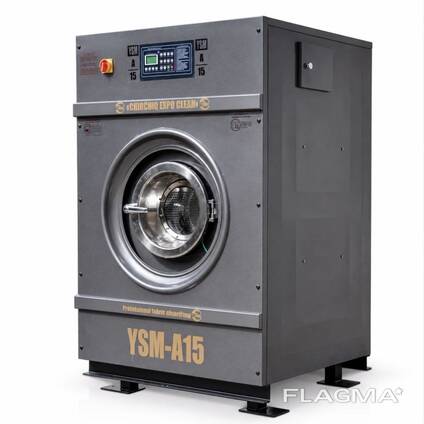 Mustaqil Osma Prujinali Sanoat Kir Yuvish va Siqish mashinasi YSM-A 20 kg SULTON Avtomat.