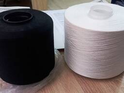 Мы продам 100% полиэстер пряжа 40/2-45/2 дальнейшим использованием для швейных производст