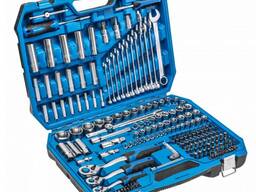 Набор инструментов, HT1R444 HOEGERT - 222 шт. , 1/4″, 3/8″,1/2