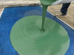 Наливной полимерно-цементный пол FUNMIX 60 МПа | Для склада, ангара, гаража