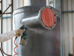 Нанесение антикоррозийного; эпоксидно-фенольного покрытия трубы бурильной…