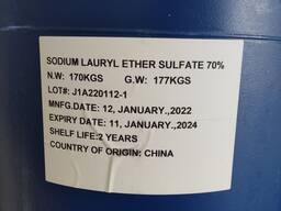 Натрия Lauryl эфир сульфат SLES 70%