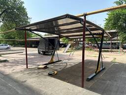 Навесы для авто под ключ