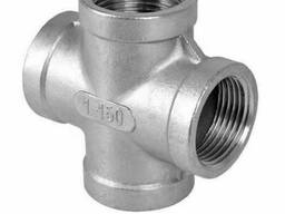 Нержавеющие крестовины 22x1.5 мм AISI 304 DIN 11852