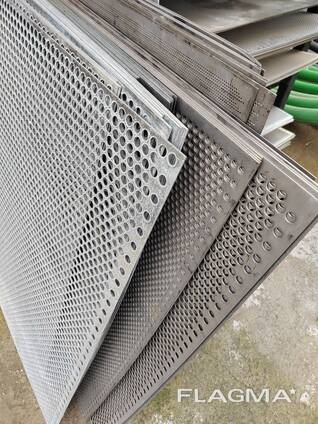 Zanglamaydigan po'lat plitalar - teshilgan to'r o'lchami 1000x2000mm 304 Qalinligi S 2mm: