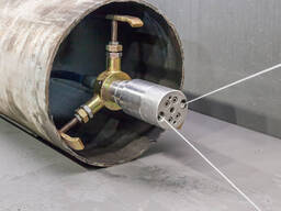 Очистка, зачистка опор трубопроводов; труб биметаллическаих. .. , Способ: гидроочистка. ..