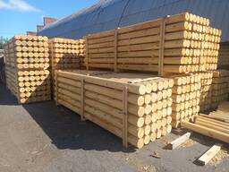 Оцилиндрованное бревно