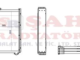 OEM 2033898 Shah Radiator CATERPILLAR 325D - YOG'NI SOVUTGAN