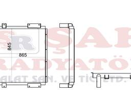 OEM 2040983 SHAH RADIATOR - CATERPILLAR 330C - YOG'NI SOVUTGAN