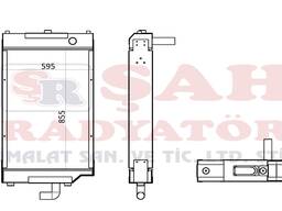 OEM 2251448 SHAH RADIATOR - CATERPILLAR 950G II - RADIATOR