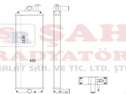 OEM 2302966 SHAH RADIATOR - CATERPILLAR 345C - RADIATOR