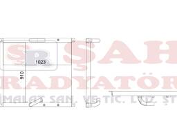 OEM 2316877 SHAH RADIATOR - CATERPILLAR 330BL OIL COOLER - YOG'NI SOVUTGAN