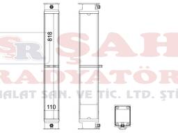 OEM 4P0251 SHAH RADIATOR - CATERPILLAR 950F - YOG'NI SOVUTGAN