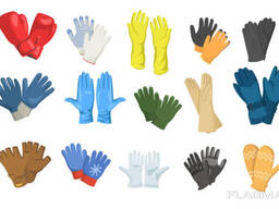 Перчатки в широком ассортименте