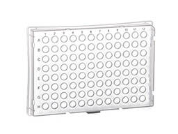 SAPPHIRE 96-quduqli PCR plitasi, yubka bilan, PP, shaffof, 10 dona. /paket.