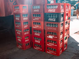 Пластиковый ящик для Coca Cola