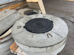 Плита перекрытия для колодцев железобетонная 1ПП-15