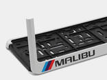 Под номер для Malibu Turbo, Подномер, номерная Рамка - fotosurat 3