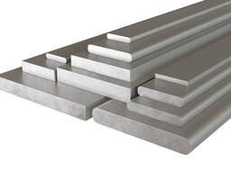 Полоса-шина алюминиевая Шир. : 10-515 мм, Толщ. : 1-70 мм, Дл. : 0,1-6,05 м, Мерность: м/д