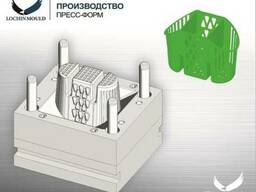 Пресс-форма - подставка для хранения ложек и вилок