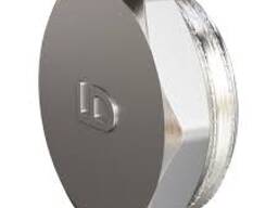 Пробка латунная никель DN15 1/2 LD