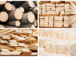 Пиломатериал обрезной , вагонка, необрезной, брус, пиломатериалы