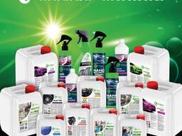 Tozalash uchun professional uy kimyoviy moddalari