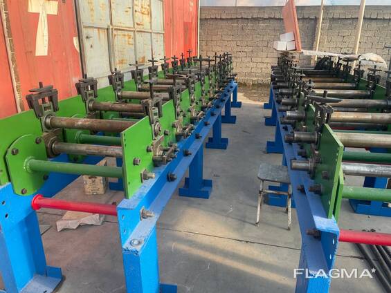 Профильный станок производство квадратных труб Kvadrat quvur Profil stanok квадратная труб