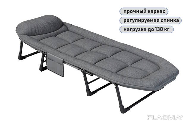 Раскладушка с матрасом