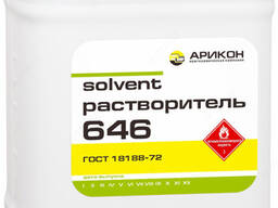 Растворитель Р-646 (в канистрах по 8кг/10л) ГОСТ 18188-72
