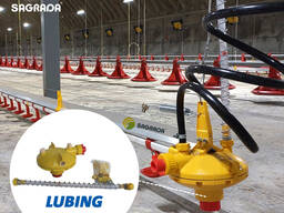 Регуляторы давления воды Lubing для системы поения птицы