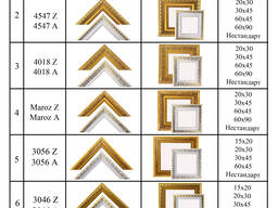 Рейки для фото рамки