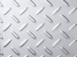 Рифленые Нержавеющие листы, AISI 304 3mm X 1000mm X 2000mm