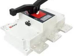 Рубильник- переключатель 1600A 3P c рукояткой управления для прямой установки PowerSwitch E