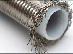 Рукав PTFE1 гладкий тефлон от -45°С до 260°С Трубка тефлоновая PTFE тетрафорэтиленовая тр