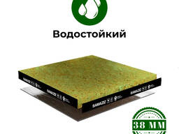 Samaziz Фальшпол 38 мм, влагостойкий AquaGreen ДСП / Узбекистан