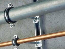 Хомут для труб (комплект) 11-15 мм, 1/4" M8, (1,0×20)