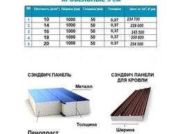 Сэнвич панели 5см