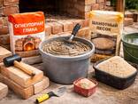 Шамотная глина Шамот Мертель Fireclay Mortars Refractories - fotosurat 3