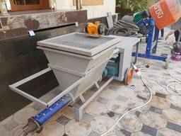 Шнековый героторный аппарат для штукатурных работ