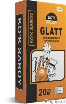 Шпатлёвка грунтовочная Ko`k Saroy GLATT 20 кг