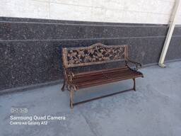 Скамейка чугуный