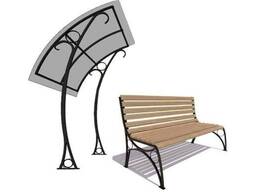 Скамейка Hi Tech