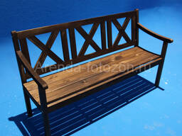 Скамейка трехместная 2