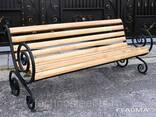 Скамейка трёх местная - фото 2