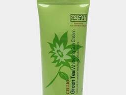 Yuzni quyoshdan saqlovchi Cellio Green Tea Whitening Sun Cream SPF50