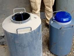 Сосуд Дьюара — для жидкого азота / Dyuar sosud idishi azot uchun