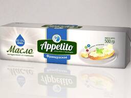 Спред растительно-сливочный "Appetito" с мдж 62,5% 500гр
