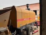 Стационарный бетононасос DHBT80-16-176. дизельный WEICHAI ENGINE - fotosurat 1