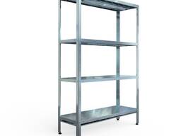 Zanglamaydigan po'latdan yasalgan raf